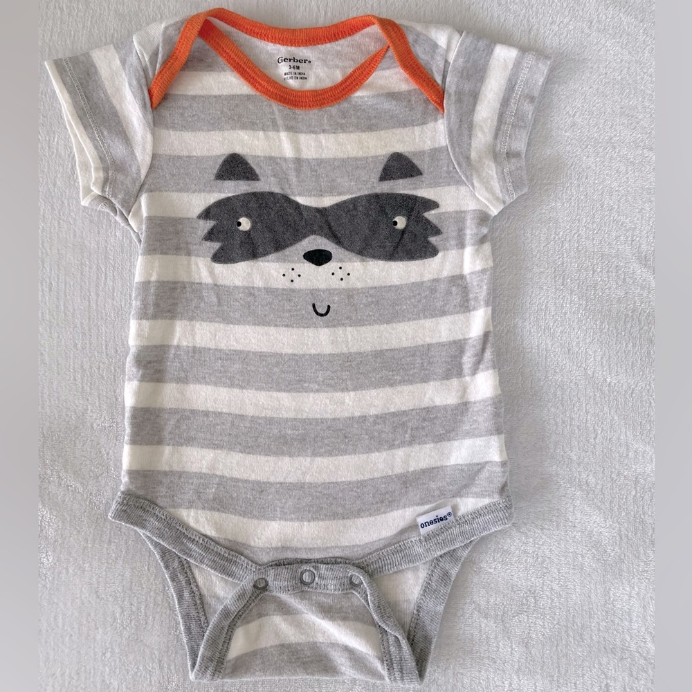 Raccoon onesie